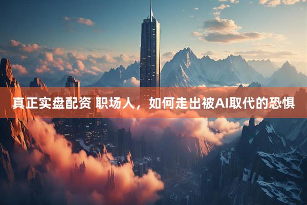 真正实盘配资 职场人，如何走出被AI取代的恐惧