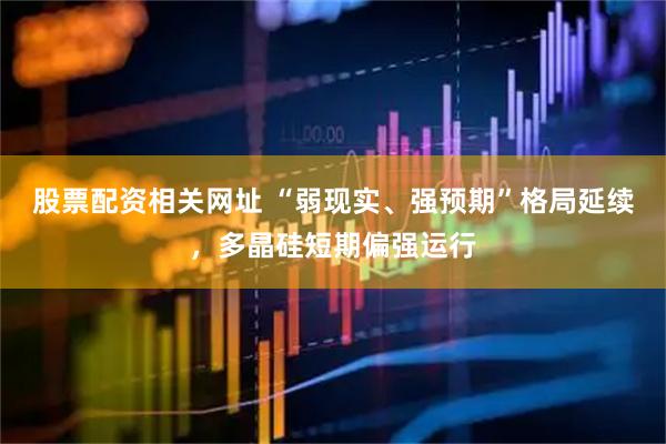 股票配资相关网址 “弱现实、强预期”格局延续，多晶硅短期偏强运行