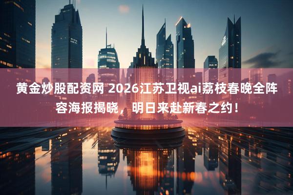 黄金炒股配资网 2026江苏卫视ai荔枝春晚全阵容海报揭晓，明日来赴新春之约！